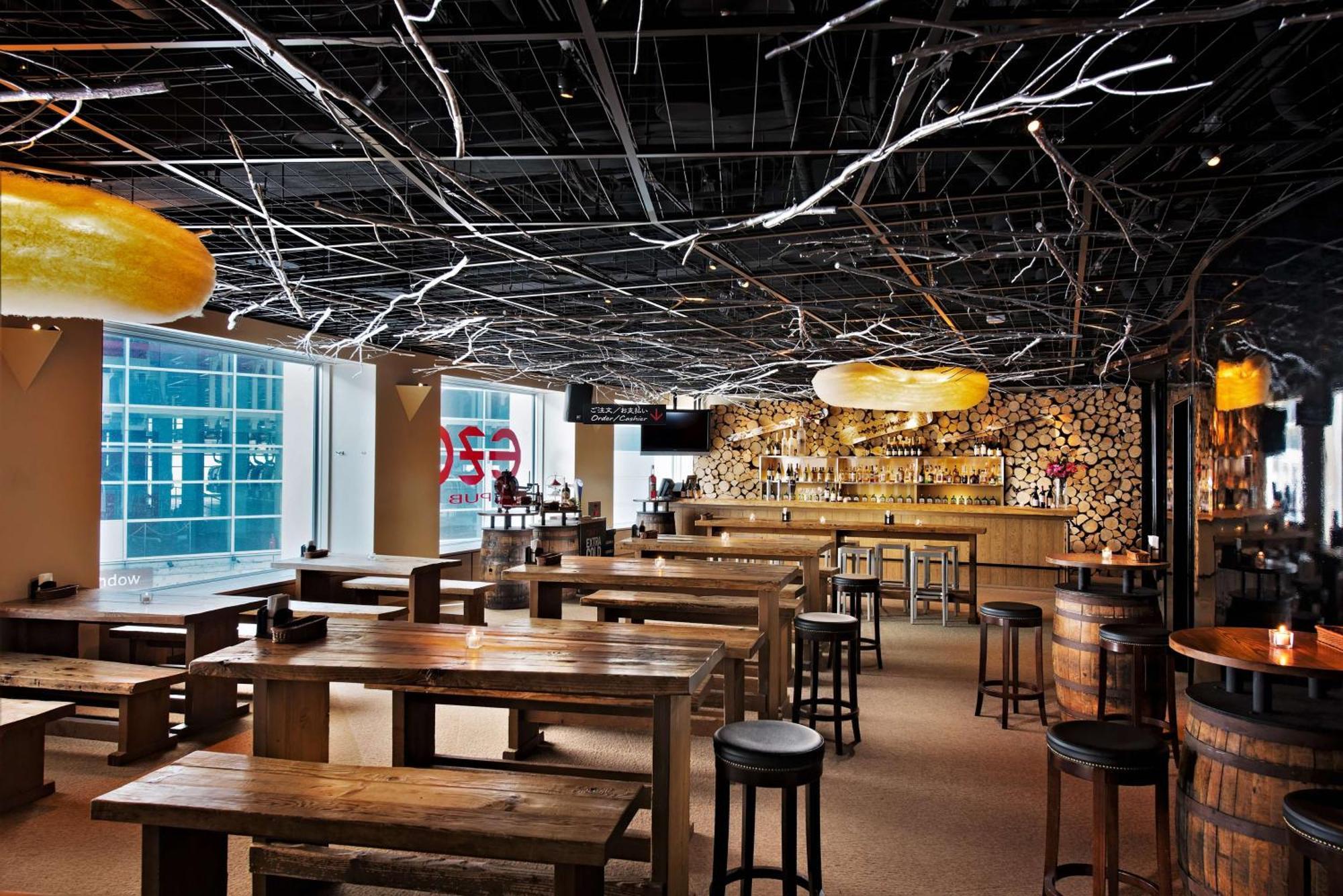 Hilton Niseko Village Dış mekan fotoğraf The interior of the bar